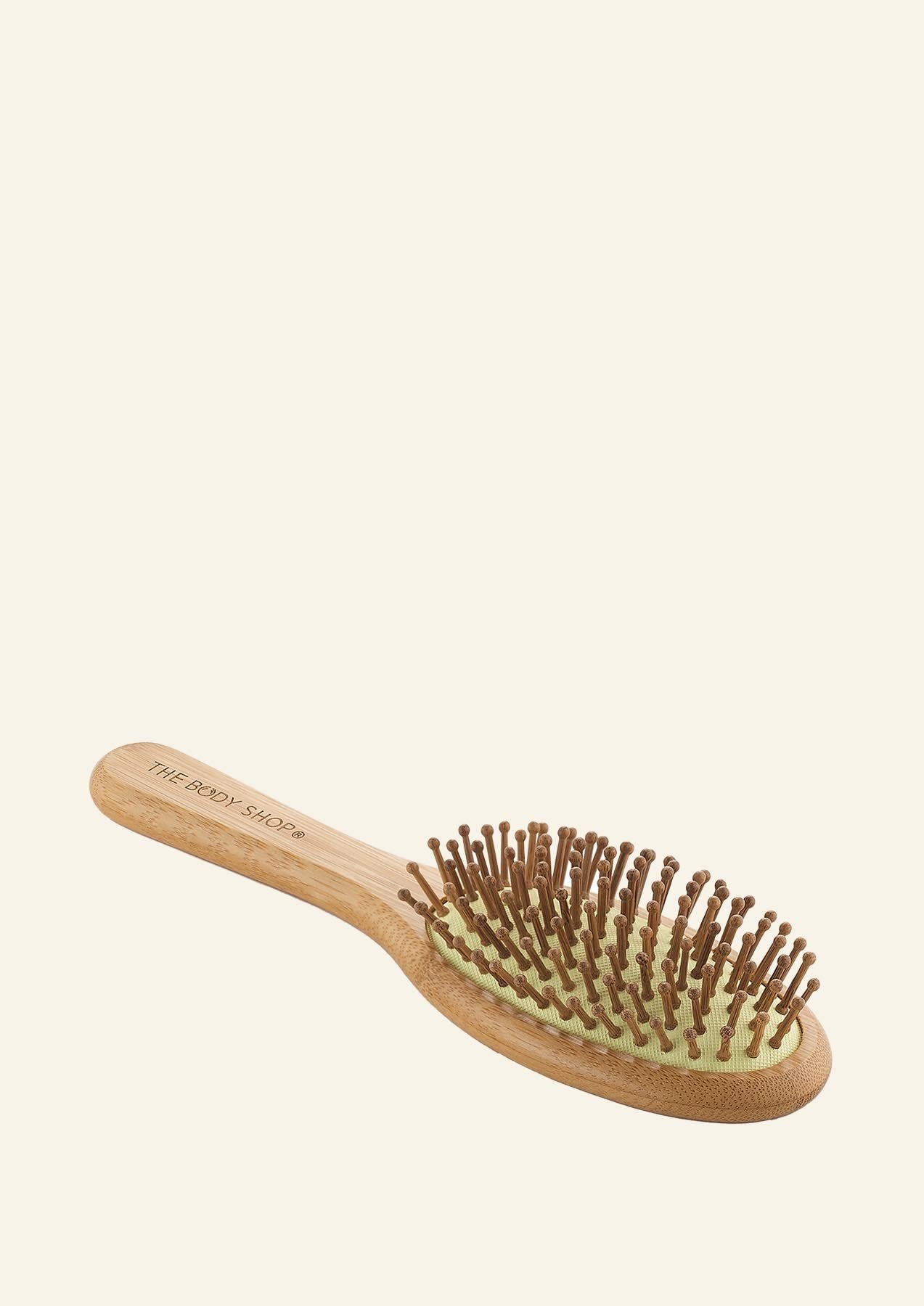 Oval Bamboo Pin Hairbrush