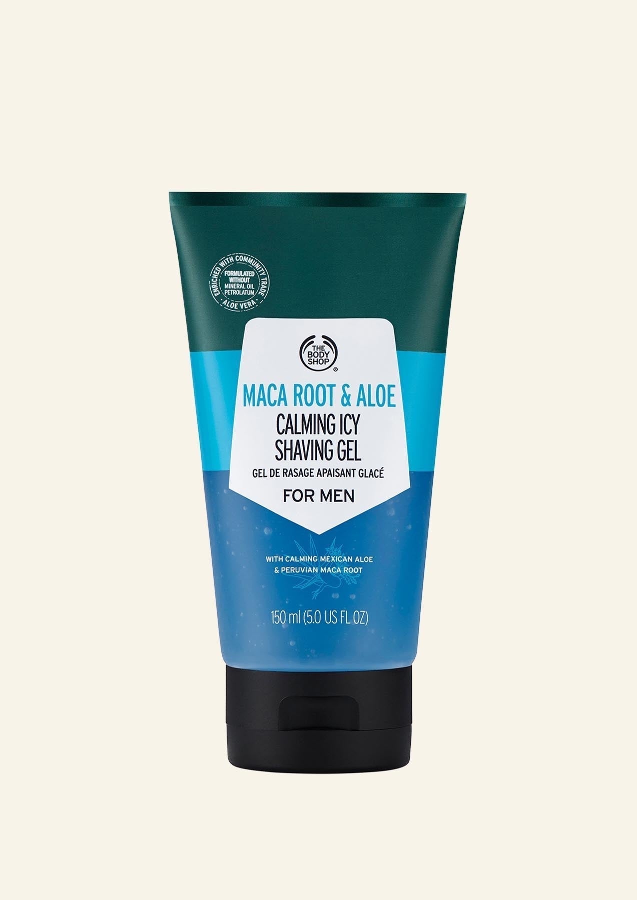 Maca Root & Aloe Calming Icy Shaving Gel For Men